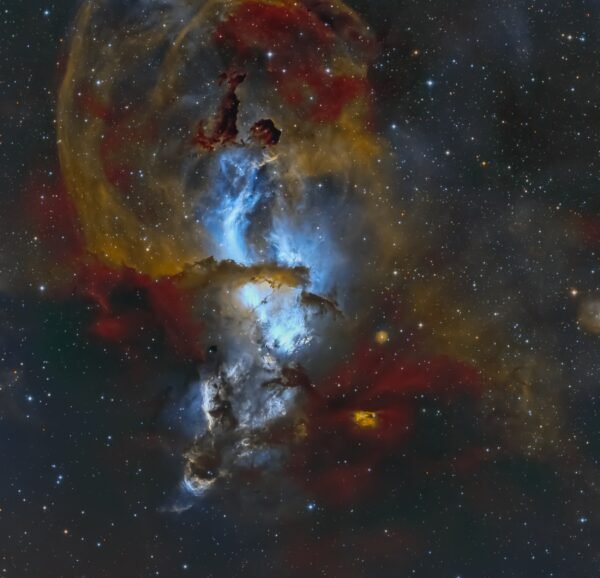 NGC 3576 Statue of Liberty Nebula