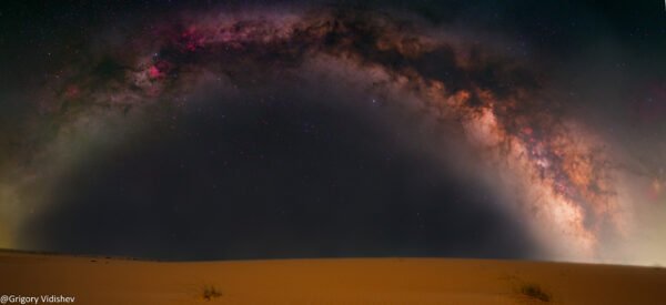 Milky Way And Sand
