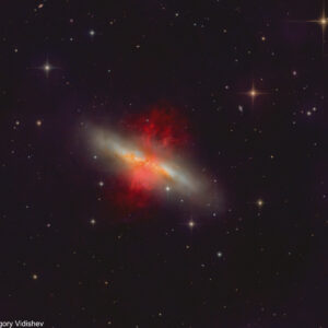 M82, Cigar Galaxy- 36 hrs 25 min