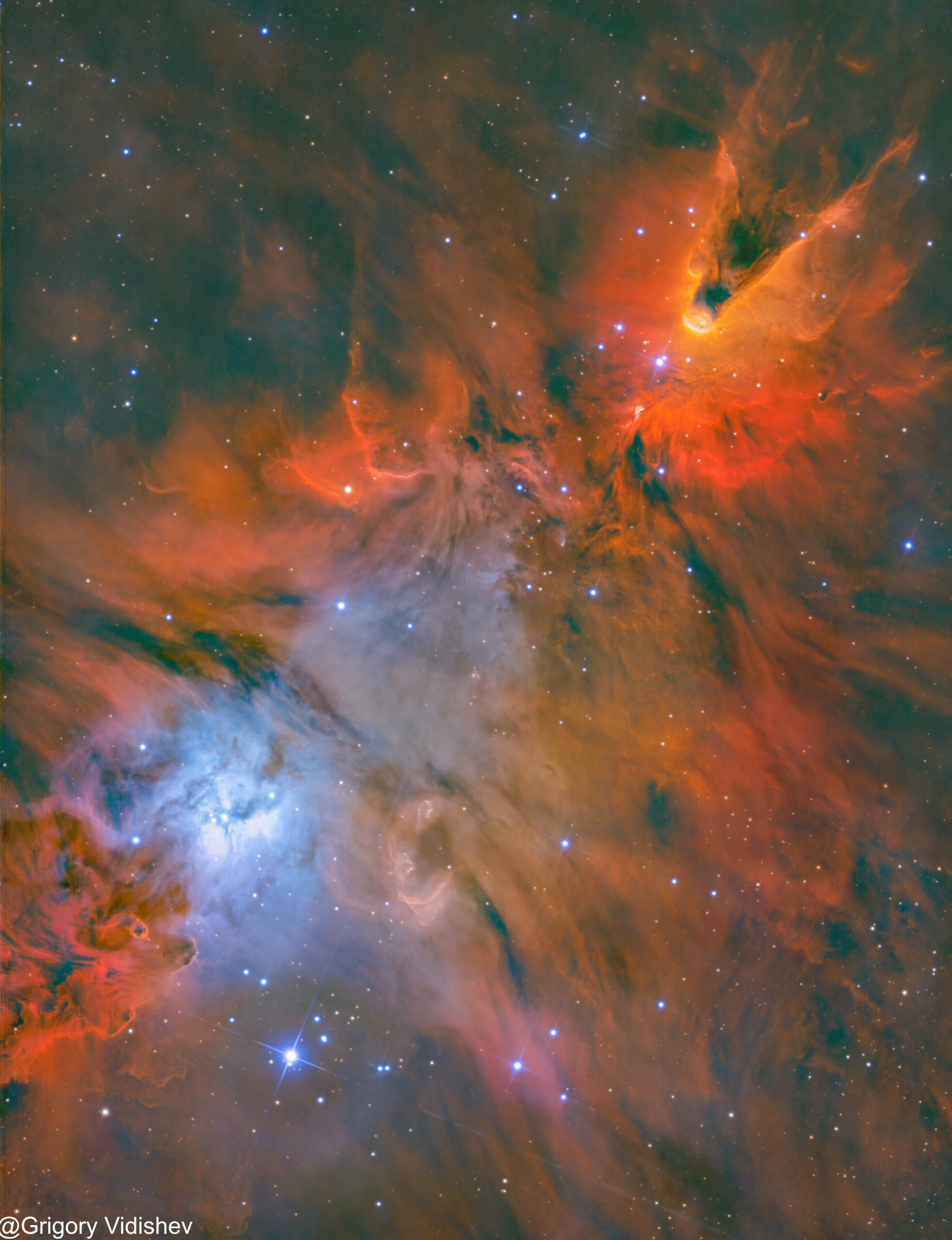 NGC2264 Christmas Tree Nebula- 36 hrs 0 min 59 sec